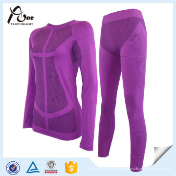 Polyester Nylon Women Thermal Base Layer Underwear for Wholesale